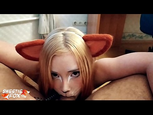 ❤️ Kitsune înghite pula și ejaculează în gură at porn ro.muitohentai.ru ❌️